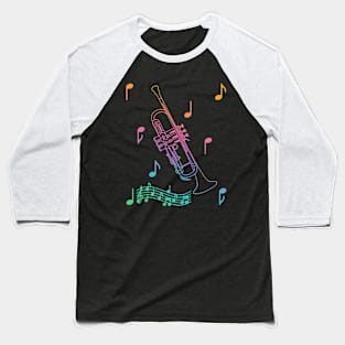 Musical Trumpet Baseball T-Shirt